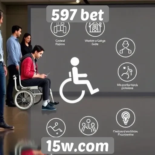 Funcionalidades de acessibilidade no 597 bet